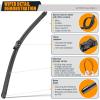 imageAUTOBOO 26quot17quot Windshield Wipers with 12quot Rear Wiper Blade Replacement for Nissan Rogue Pathfinder 2013 2014 2015 2016 2017 2018 2019 2020 2021 2022 2023 Original Factory Quality Pack of 3261410