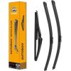 imageAUTOBOO 26quot17quot Windshield Wipers with 12quot Rear Wiper Blade Replacement for Nissan Rogue Pathfinder 2013 2014 2015 2016 2017 2018 2019 2020 2021 2022 2023 Original Factory Quality Pack of 3222011