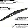 imageAUTOBOO 26quot17quot Windshield Wipers with 12quot Rear Wiper Blade Replacement for Nissan Rogue Pathfinder 2013 2014 2015 2016 2017 2018 2019 2020 2021 2022 2023 Original Factory Quality Pack of 3181814
