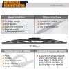 imageAUTOBOO 26quot17quot Windshield Wipers with 12quot Rear Wiper Blade Replacement for Nissan Rogue Pathfinder 2013 2014 2015 2016 2017 2018 2019 2020 2021 2022 2023 Original Factory Quality Pack of 3261410