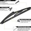 imageAUTOBOO 26quot17quot Windshield Wipers with 12quot Rear Wiper Blade Replacement for Nissan Rogue Pathfinder 2013 2014 2015 2016 2017 2018 2019 2020 2021 2022 2023 Original Factory Quality Pack of 3241810