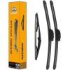 imageAUTOBOO 26quot17quot Windshield Wipers with 12quot Rear Wiper Blade Replacement for Nissan Rogue Pathfinder 2013 2014 2015 2016 2017 2018 2019 2020 2021 2022 2023 Original Factory Quality Pack of 3181814