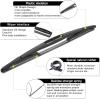 imageAUTOBOO 26quot17quot Windshield Wipers with 12quot Rear Wiper Blade Replacement for Nissan Rogue Pathfinder 2013 2014 2015 2016 2017 2018 2019 2020 2021 2022 2023 Original Factory Quality Pack of 3242212