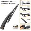imageRear Windshield Wiper Arm Blade Replacement for Ford Escape Flex 2008 2009 2010 2011 2012 Lincoln MKT 20102018Factory OE Style 8L8Z17526C