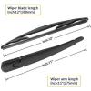 imageRear Windshield Wiper Arm Blade Replacement for Ford Escape Flex 2008 2009 2010 2011 2012 Lincoln MKT 20102018Factory OE Style 8L8Z17526C