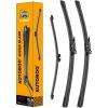 image3 Wipers Replacement for Honda Pilot Rear and Front Windshield Wiper Blades 200920153 Pieces 22quot21quot14 inch242011
