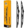 imageAUTOBOO 22quot19quot Windshield Wiper Blade Sets Replacement for 0407 Saturn lonCadillac CTS 1308 GMC Canyon 20122004 Toyota RAV4 20052001 Highland 20072001Original Factory Quality Pack of 2