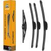imageAUTOBOO 26quot17quot Windshield Wipers with 12quot Rear Wiper Blade Replacement for Nissan Rogue Pathfinder 2013 2014 2015 2016 2017 2018 2019 2020 2021 2022 2023 Original Factory Quality Pack of 316141410