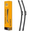 imageAUTOBOO 26quot20quot Windshield Wiper Blade Sets Replacement for Toyota Mirai 2017 2018 2019 2020 2021Original Factory Quality Pack of 2