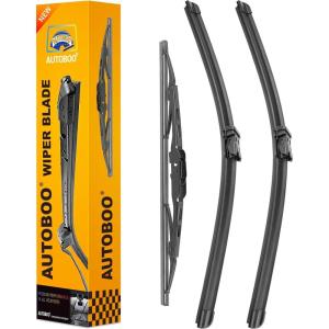 imageAUTOBOO 26quot17quot Windshield Wipers with 12quot Rear Wiper Blade Replacement for Nissan Rogue Pathfinder 2013 2014 2015 2016 2017 2018 2019 2020 2021 2022 2023 Original Factory Quality Pack of 3261410
