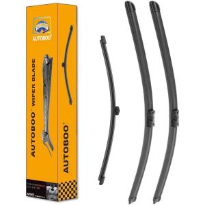 imageAUTOBOO 26quot17quot Windshield Wipers with 12quot Rear Wiper Blade Replacement for Nissan Rogue Pathfinder 2013 2014 2015 2016 2017 2018 2019 2020 2021 2022 2023 Original Factory Quality Pack of 3242013