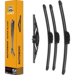 imageAUTOBOO 26quot17quot Windshield Wipers with 12quot Rear Wiper Blade Replacement for Nissan Rogue Pathfinder 2013 2014 2015 2016 2017 2018 2019 2020 2021 2022 2023 Original Factory Quality Pack of 316141410