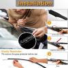 imageAUTOBOO Windshield Wiper Blade Replacement for Toyota Tundra 20062018Sequoia 20072018 Original Equipment Wipers 26quot23quot Set of 2 Pinch Tab