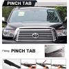 imageAUTOBOO Windshield Wiper Blade Replacement for Toyota Tundra 20062018Sequoia 20072018 Original Equipment Wipers 26quot23quot Set of 2 Pinch Tab