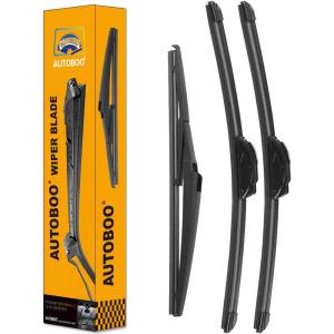 image3 Wipers Replacement for Toyota Sienna 2021 2022 2023 2024 Windshield Wiper Blade with Rear 28quot20quot12inch