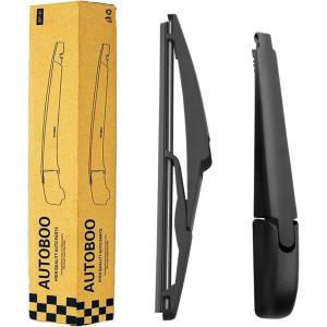 imageAUTOBOO Rear Windshield Wiper Blade Arm Replacement for Toyota Rav4 2013 2014 2015 2016 2017 2018 Original Factory Quality Pack of 2